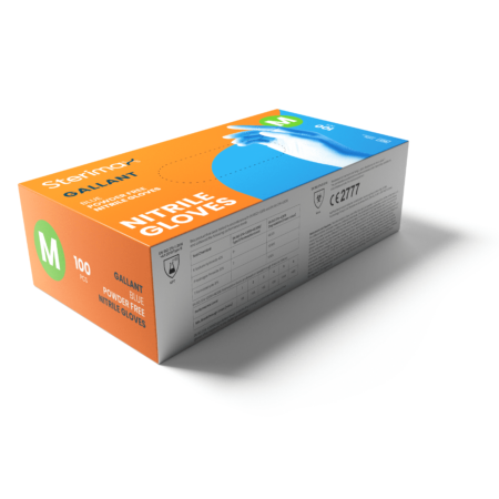 Gallant Blue Nitrile Gloves 5.0g